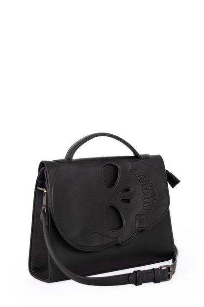Black TENEBRIS SHOULDER BAG