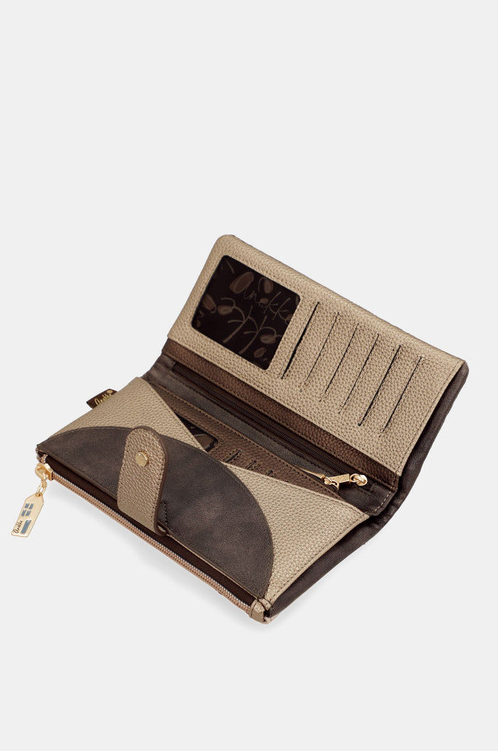 Large soft RFID wallet Tulip