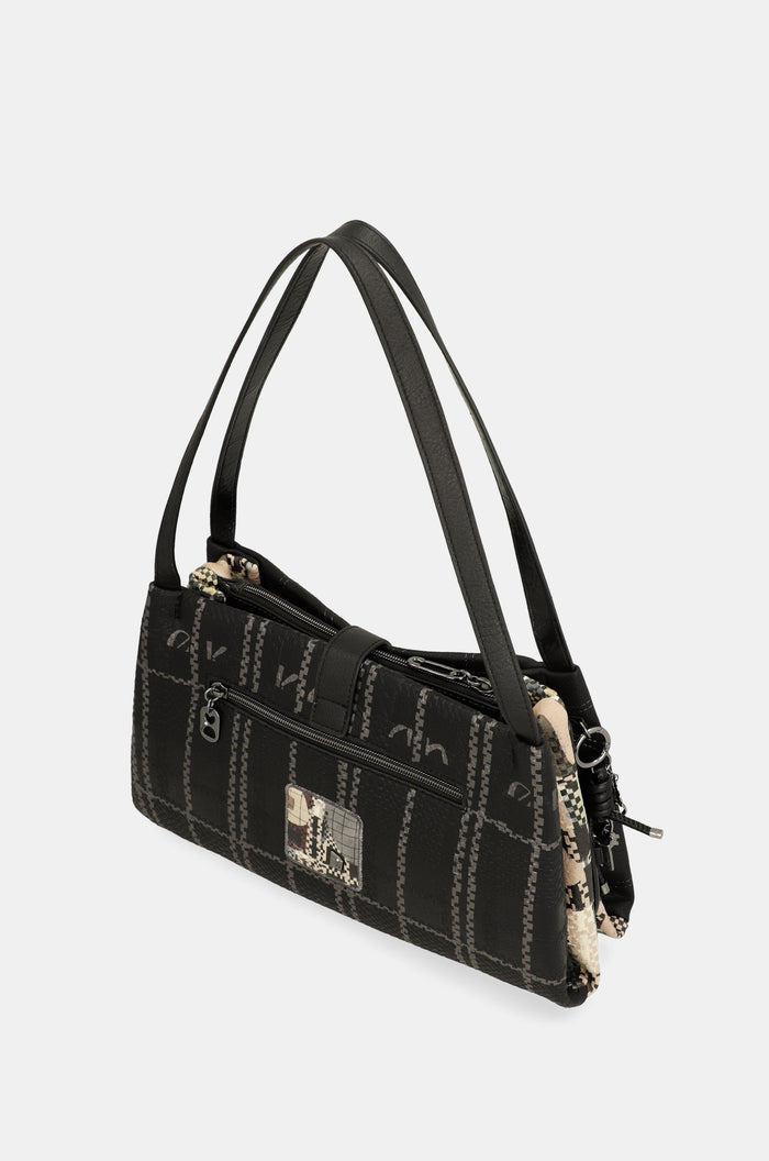 Square shoulder bag Iron