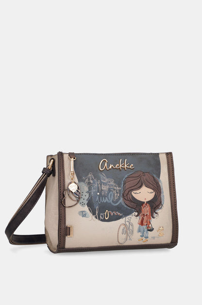 Printed crossbody bag Tulip
