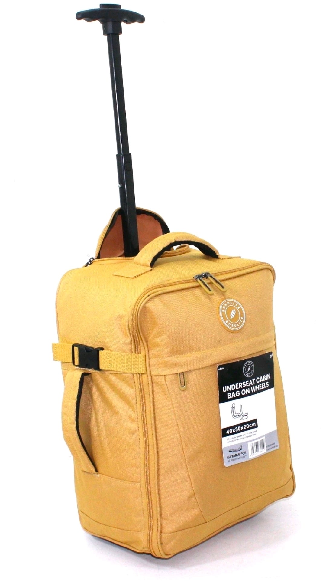 RYANAIR...NEW SIZE 40x30x20cm underseat bag on wheels
