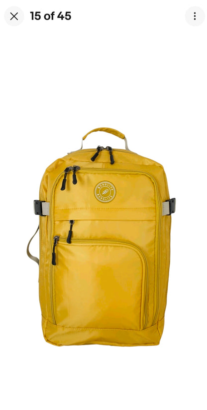 RYANAIR 40x20x25 Underseat Backpack Cabin Bag Nylon Travel Rucksack EasyJet.