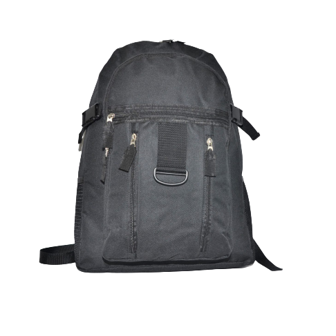 Borderline black backpack
