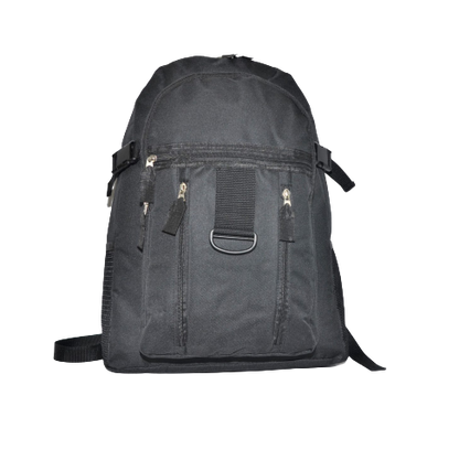 Borderline black backpack