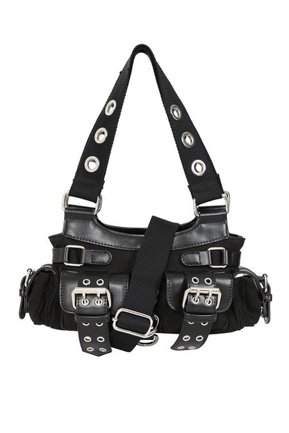 Black DARK DOLL HANDBAG