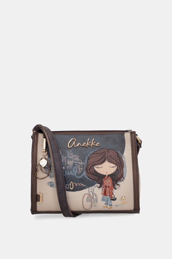 Printed crossbody bag Tulip