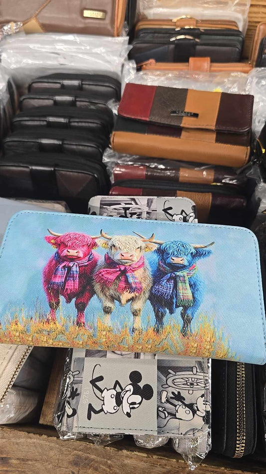 2x moo cow purse and postage