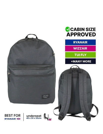 40x30x20cm Ryanair Free Cabin Bag Backpack Airline Approved Hand Luggage Travel