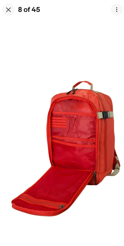 RYANAIR 40x20x25 Underseat Backpack Cabin Bag Nylon Travel Rucksack EasyJet.