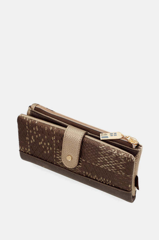 Large soft RFID wallet Tulip