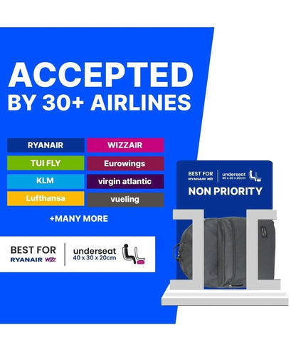 40x30x20cm Ryanair Free Cabin Bag Backpack Airline Approved Hand Luggage Travel