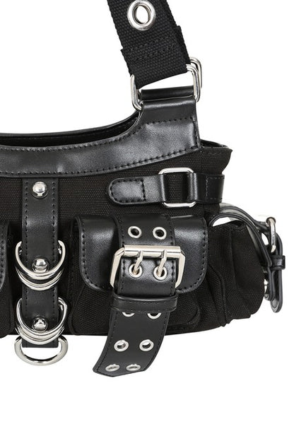 Black DARK DOLL HANDBAG