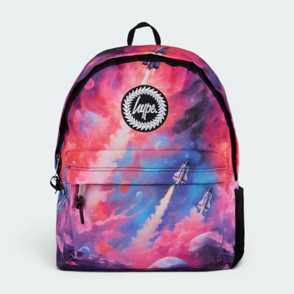 Hype Unisex Multi Pastel Space Launch Backpack