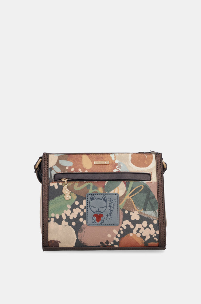 Printed crossbody bag Tulip