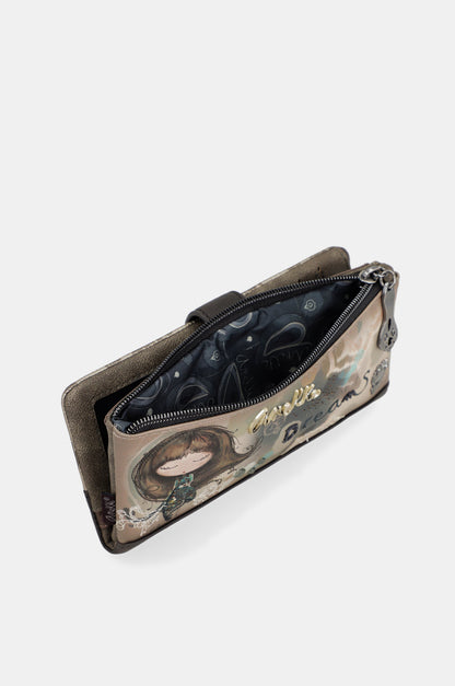 Real flexible large RFID wallet