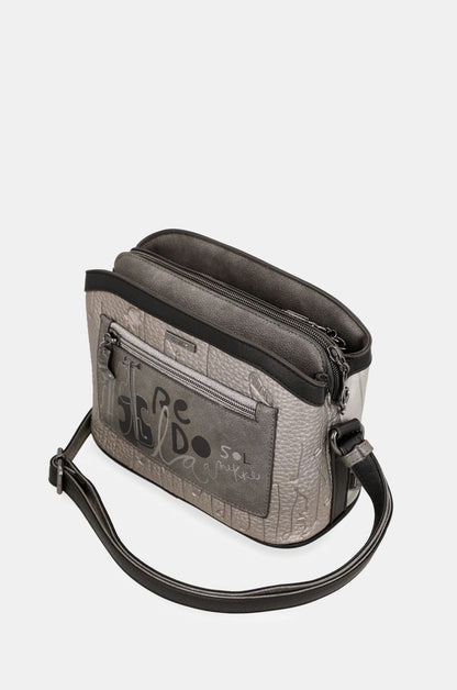 3-compartment crossbody bag Orchestra