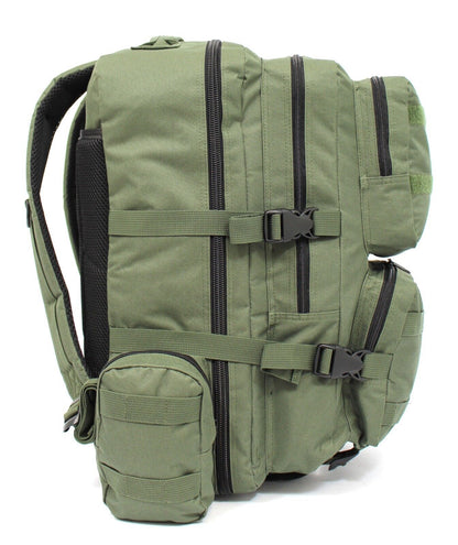 Military Tactical Backpack, Large 31L Rucksack - Gym, Crossfit, Hiking, Fishing ONLY BLACK IN STOCK