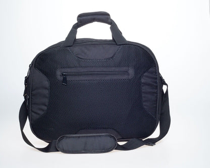 JCB Laptop Bag Up To 16in Notebook Messenger Bag Laptop Shoulder Travel Black