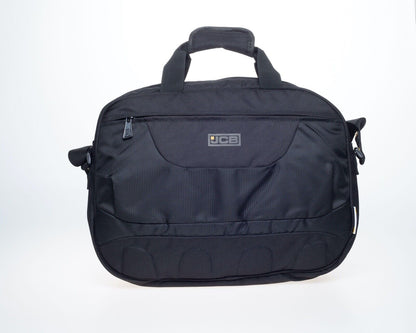 JCB Laptop Bag Up To 16in Notebook Messenger Bag Laptop Shoulder Travel Black