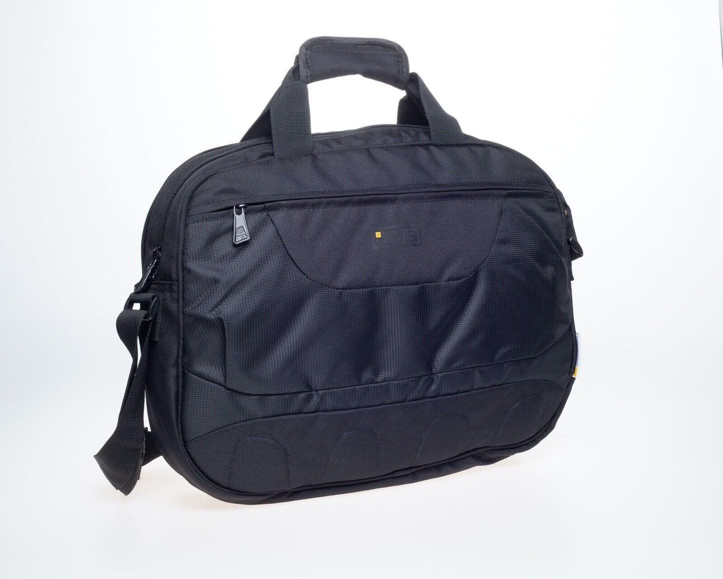 JCB Laptop Bag Up To 16in Notebook Messenger Bag Laptop Shoulder Travel Black