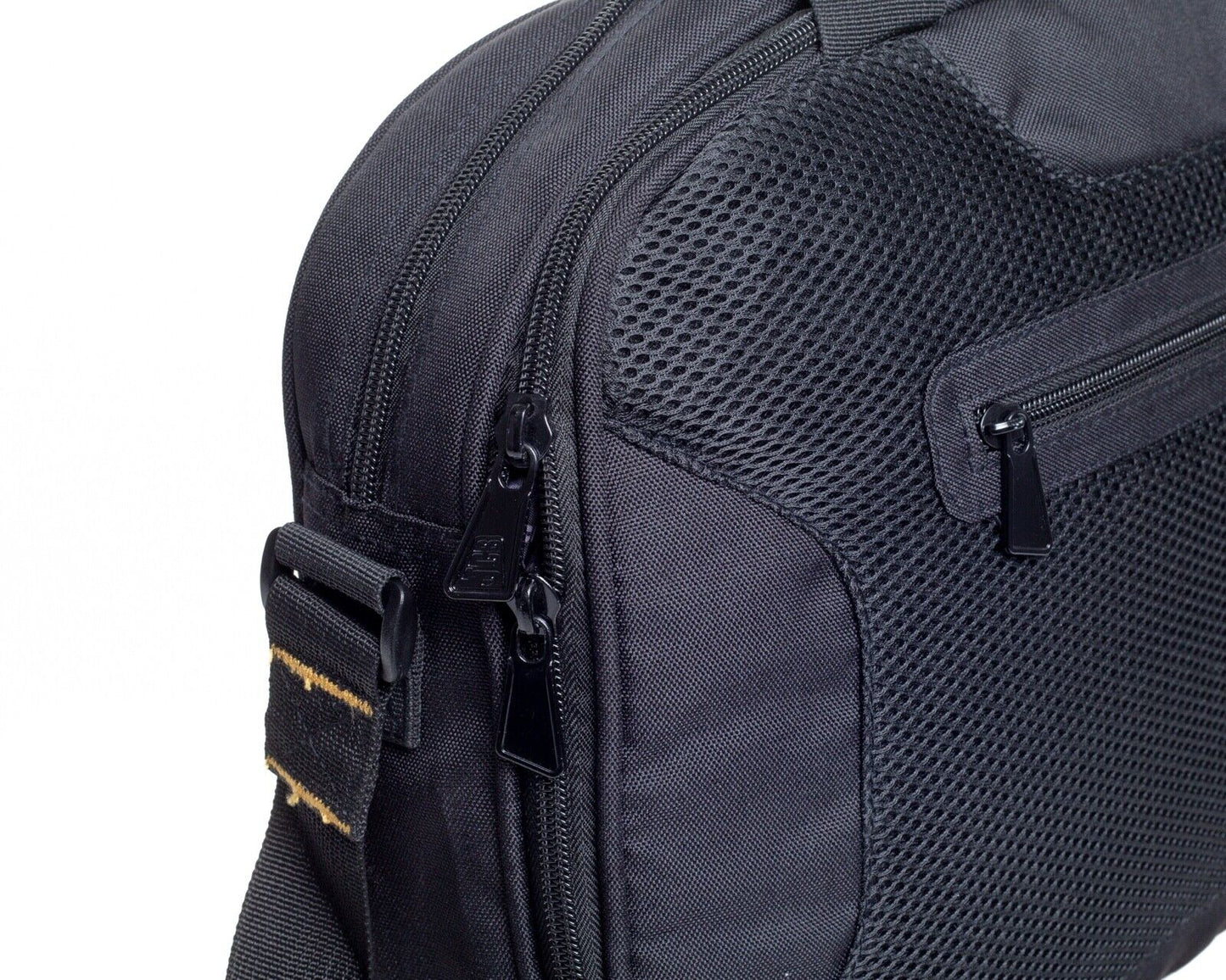 JCB Laptop Bag Up To 16in Notebook Messenger Bag Laptop Shoulder Travel Black