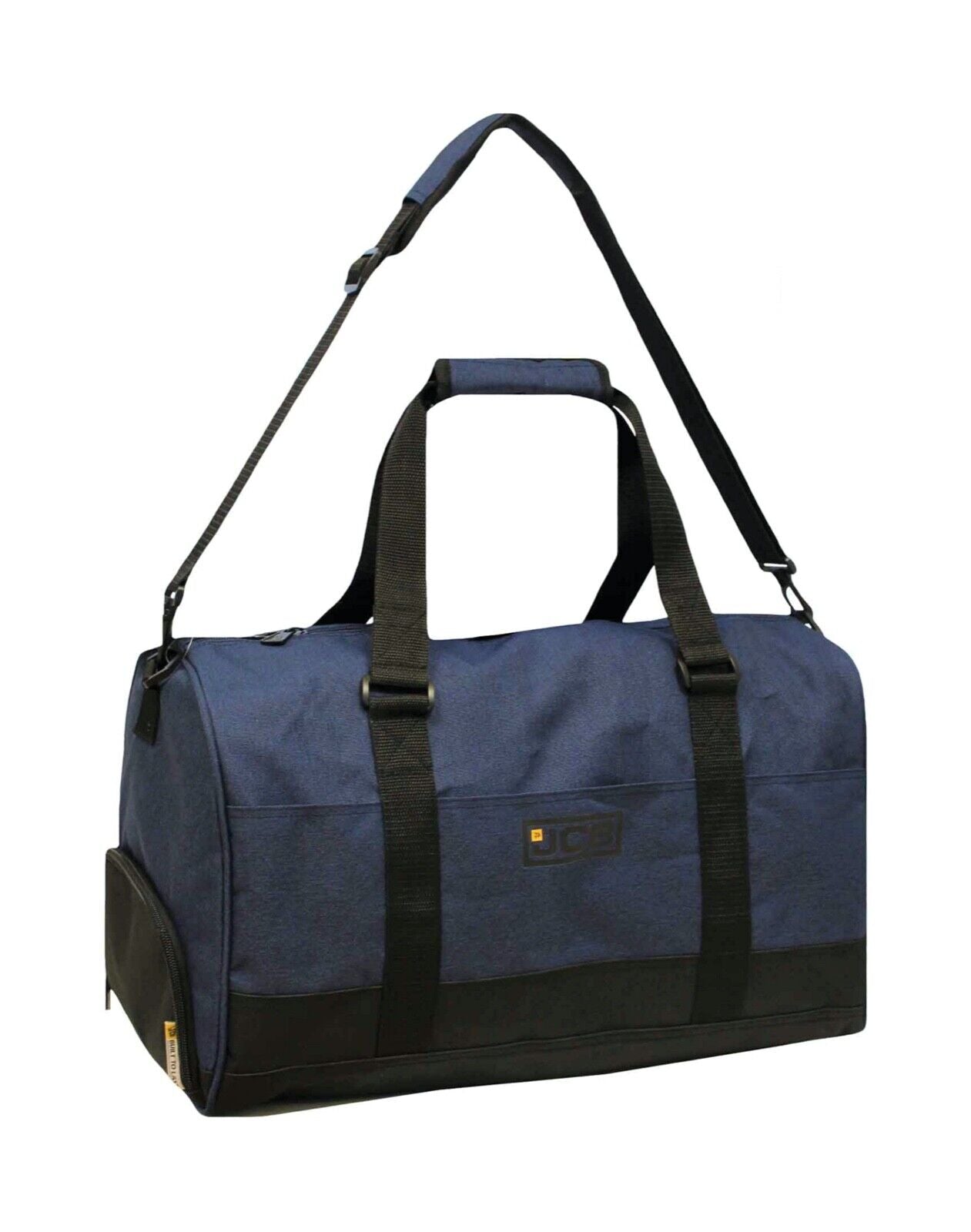Large Holdall Luggage Travel Sports Weekend Carry Bag Mens Duffle Bag New JCB UK