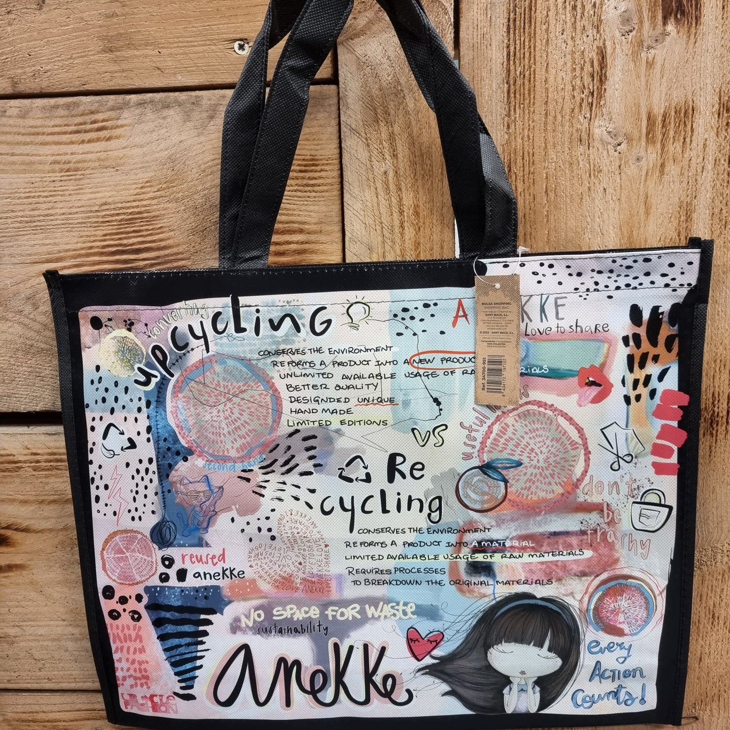 Anekke reusable shopper