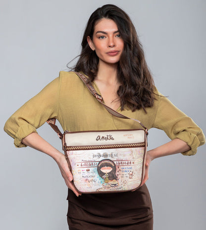 *HALF PRICE** Menire large crossbody bag with pockets