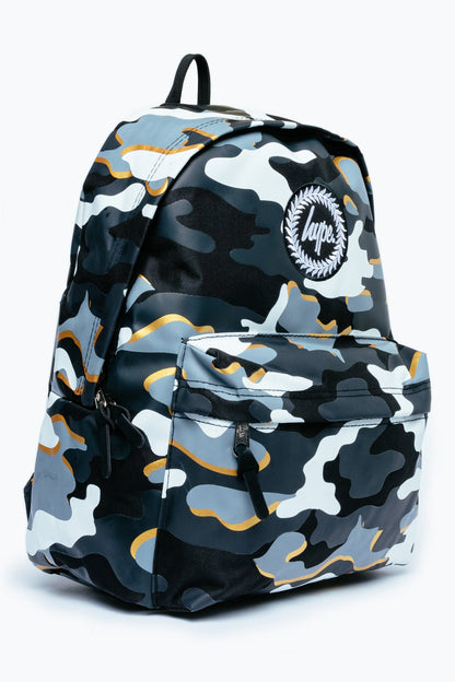 HYPE GOLD LINE CAMO BACKPACK