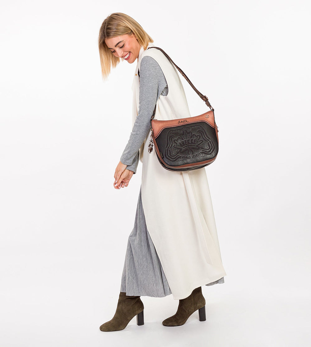 *Half price* Wild large black shoulder bag