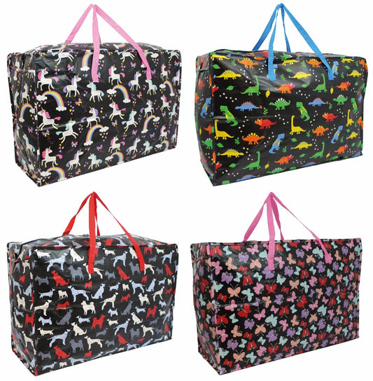 Extra Large Jumbo Reusable Laundry shopping bag for kids Toy storage